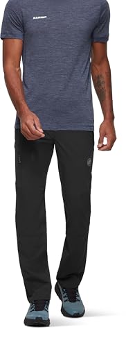 Mammut Runbold IV Pants Men | Wanderhose für Herren, Outdoor Kleidung, Für Hiking und Trekking | 56, Schwarz