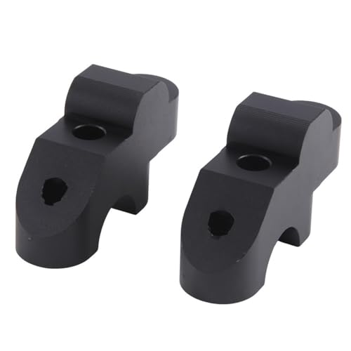 Rehausseur guidon CB750 Hornet 2023 adaptateur extension colonne montante noire moto