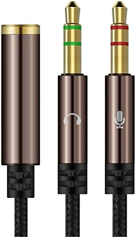 Adattatore Jack Smartphone Adattatore Audio 3.5mm – Per Cuffie E Microfono, Smartphone, Lunghezza 18cm, Universale Sdoppiatore Jack - Foto 8