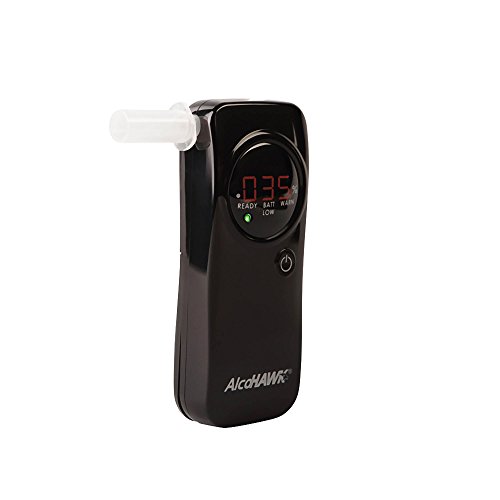 Alcohawk Pro Fc Breathalyzer With Fuel Cell Technology. Professional-Grade Alcohol Tester With Enhanced Accuracy And 3-Digit Readout. Portable Bac Breathalyzer #TOP5