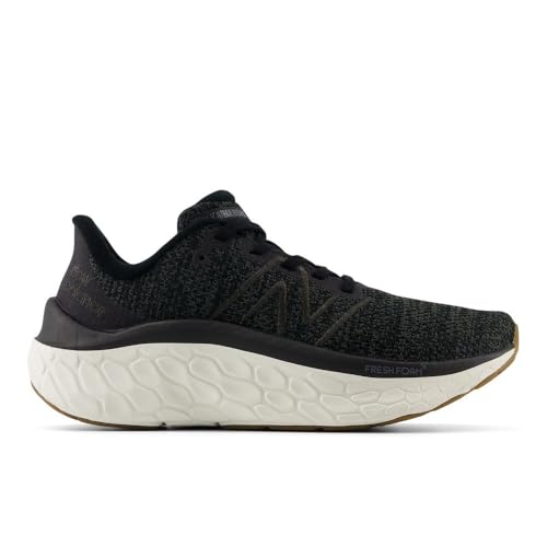 New Balance Women's Fresh Foam X Kaiha Road V1 Running Shoe, Black/Castlerock/Gum 02, 10 M