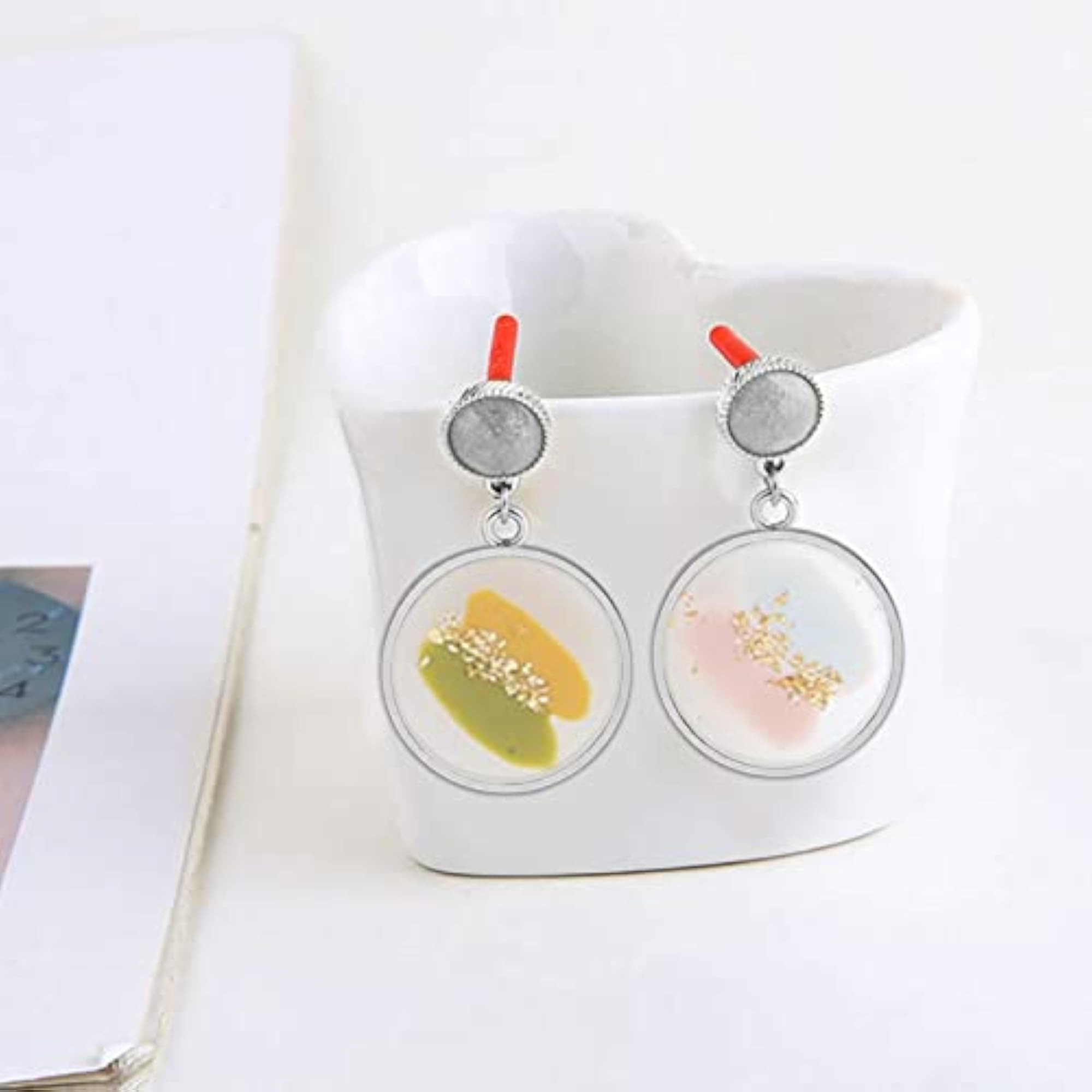 Open Back Window Pendant Molds for Jewelry Making