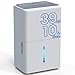 Produktbild Newentor Luftentfeuchter Elektrisch 20L/Tag, Entfeuchter Elektrisch Keller 150m³/50m², Raumentfeuchter Elektrisch Leise 39dB, Mit 10 J. Gar., Ablaufschlauch, Abnehmbarem Filter, Timer