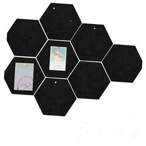 BESTonZON 12pcs Paneles Acústicos Hexagonales Absorbentes Autoadhesivos para Decoración de Pared, Aislantes de Sonido para Oficina, Hogar y Reducción de Ruido miniatura 7