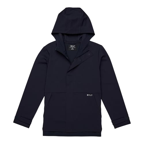 BYLT Mens Lightweight Zip Up Hoodie - Full Zip Hoodies For Men - Athletic Wear Sweatshirt Jacket