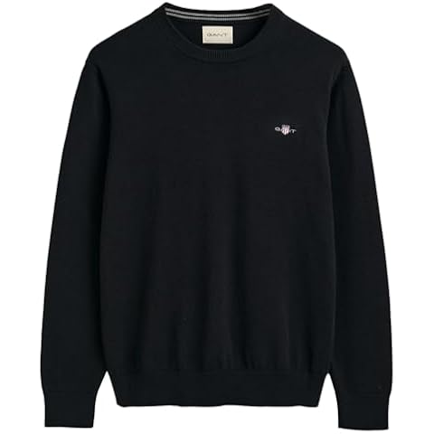 Pull GANT en Coton Noir Cover