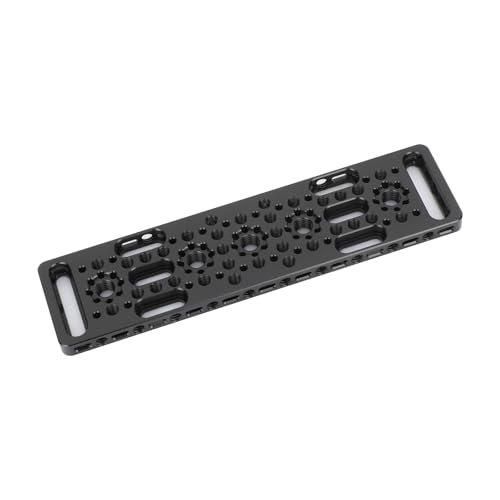CAMVATE Multi Purpose Mounting Cheese Plate with Anti-Twist Accessory Mounts-3828