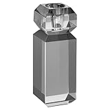 silberauflage 800 Material: Kristallglas Fink Argento/Vase,Windlicht,Silberauflage/H.20cm,D.18cm