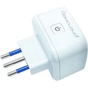 Homcloud Spina Intelligente Wi-Fi Italiana 10A, Presa Smart wifi, Timer e Controllo da APP, Compatibile con Amazon Alexa e Google Assistant