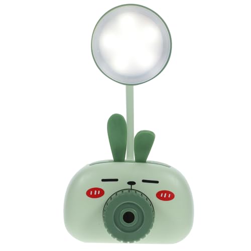 jojofuny 1 Pc sacapuntas de escritorio lámpara de cuello de cisne lámpara de luz lampara escritorio cajas almacenaje flexo escritorio luz de mesa con estilo Luz de noche el plastico