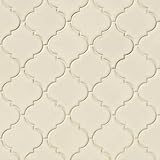 MSI Antique White Glazed Arabesque Ceramic Wall Tile for Kitchen & Bathroom, Antique Beige, Sample Tile