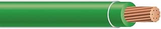 Building Wire, THHN, 10 AWG, Green, 100ft - coolthings.us
