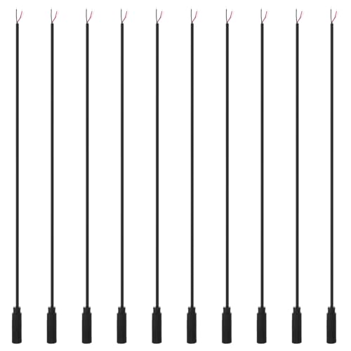 Cable Audio 3.5mm Mono Macho a Jack 3.5mm Hembra 10 Pcs miniatura 1