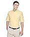 UltraClub Men's Classic Wrinkle-Resistant Short-Sleeve Oxford XL BUTTER