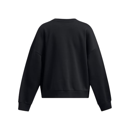 Under Armour Girls' Rival Fleece Oversized Crew2