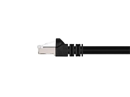 Monoprice 124360 Cable de Red Cat6a STP RJ45 26AWG 10ft Negro miniatura 2
