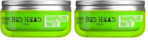 Bed Head by TIGI Manipulator Matte Haarwachs-Paste für starken Halt, 57 g (Packung mit 2)