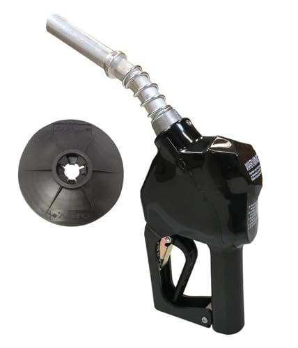 OPW 11BP -8400 Nozzle Unleaded Pressure Sensitive Black with SPLASHGUARD