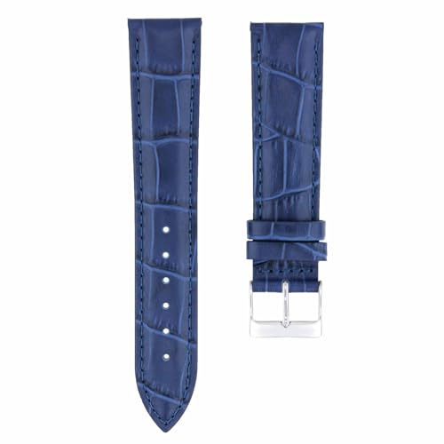 Ewatchparts 17-24mm Leather Watch Band Strap Compatible With Men's Movado Watch - Image 4