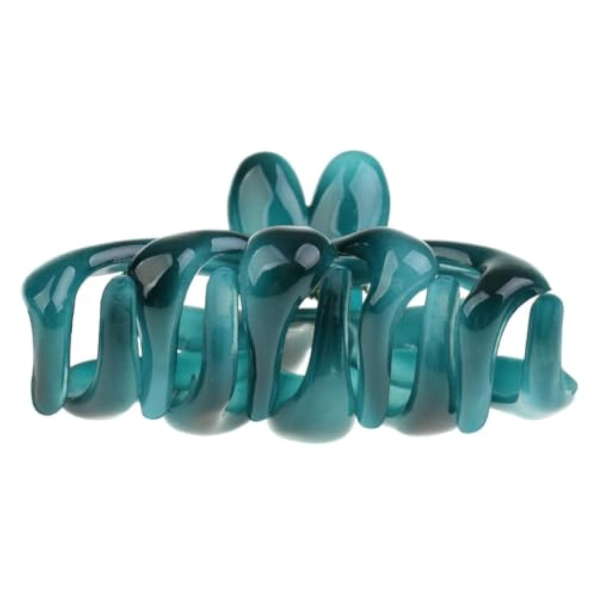 5x Simple Design Floral Gorgeous Color Acrylic Hair Claw Clip Accessory
