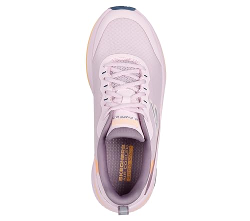 Image of Skechers Women GO Run Elevate 2.0 - Cardona Light Blue Lace Up Running Shoes (129002-PNK 6)