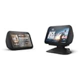 Like-New Amazon Echo Show 5 (newest model) with Adjustable Stand with USB-C Charging Port | Charcoal