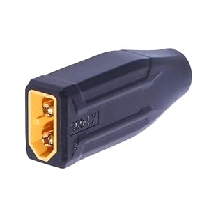 Zqxnt Adaptateur de charge léger XT60 vers 5525 mâle/femelle modèle avion stockage d'énergie mobile convertisseur de puissance connecteur