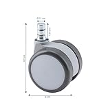 Zoom IMG-2 hjh office 619047 5x rotelle Zoom IMG-2 hjh office 619047 5x rotelle