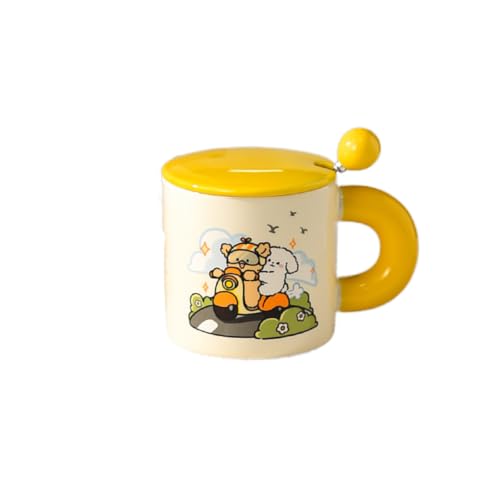 Taza de cachorro de 400 ml con tapa para tus mañanas en el hogar 2