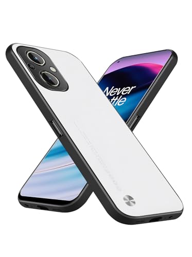 Étui cuir OnePlus Nord N20 coque blanche légère pour un style urbain