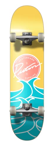 Piston Skateboards For Beginners, 31 X 7.75 Inch Standard Skateboard With 7 Layer Canadian Maple Deck, Double Kick Concave Cruiser For Kids, Teens And Adults #TOP8