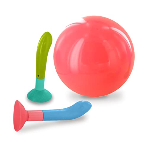 Comansi- Bola Loca - Juego al Aire Libre, Color Coral (C23011)