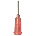 Jensen Industrial Dispensing Tips (Push-On & Luer-Lock) - 100-Pk - Steel 1/2-Inch Pink 18-Gauge