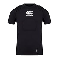 Canterbury Unisex Jugend CCC-Schutz Rugby-Schutzweste, Schwarz/Weiß/Silber, MB