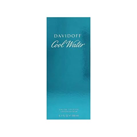 DAVIDOFF Cool Water Man Eau de Toilette, aromatisch-frischer Herrenduft, 200ml(1er Pack) Cover