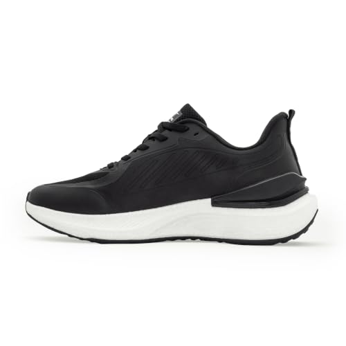 Image of Red Tape Men's Sneakers White Grey Textile Round Toe Lace-Up