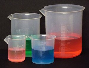 SEOH Beaker Graduated Plastic Griffin Polypropylene 5000ml Single