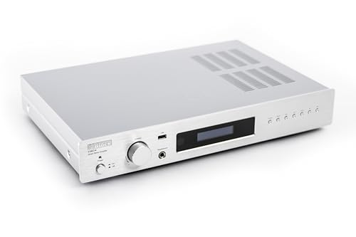 Block V-250 LTD HiFi-Verstärker Internetradio - 2x40W RMS - 25.000 Sender - Spotify Connect - Phono MM für Plattenspieler - WLAN 2.4/5GHz + Bluetooth - UNDOK App & Fernbedienung