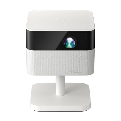 Epson Lifestudio Flex tHD|[^uCtX^CvWFN^[ 700[̐FƔ̖邳 BoseɂTEh Epson Projection StudioAv X^h Google TV 3`bv 3LCD g