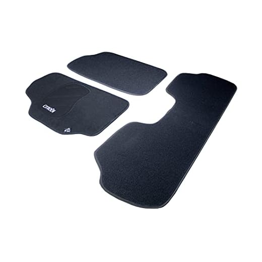 Juego de Alfombras de Moqueta a Medida Premium Negro para Citroen XSARA PICASSO de 1999 a 2010.