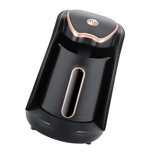 Image of Automatic Turkish Coffee Maker EU 220V Plug 9.2x6.1inch Black Color 1-4 Cups