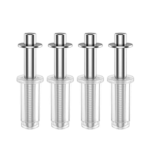 Kit de Herrajes para Puerta Plegable con Resorte Superior e Inferior, Pivotes, Soporte, Guía y Rueda Resistente al Desgaste, 4 piezas, Modelo C miniatura 1