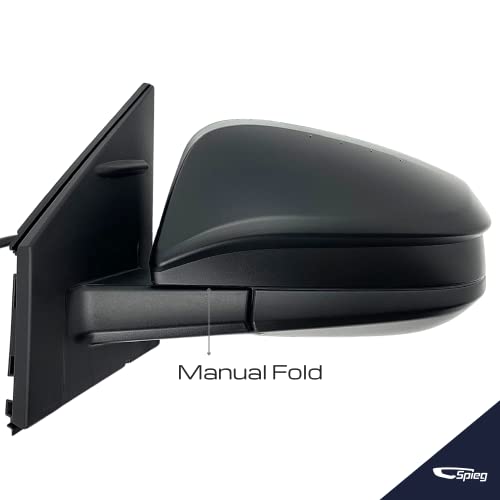 Spieg To1320309 Driver Side Mirror Replacement For Toyota Rav4 2013-2015 Power Adjusted Non Heated Textured Black 3Pin (Lh) #TOP2