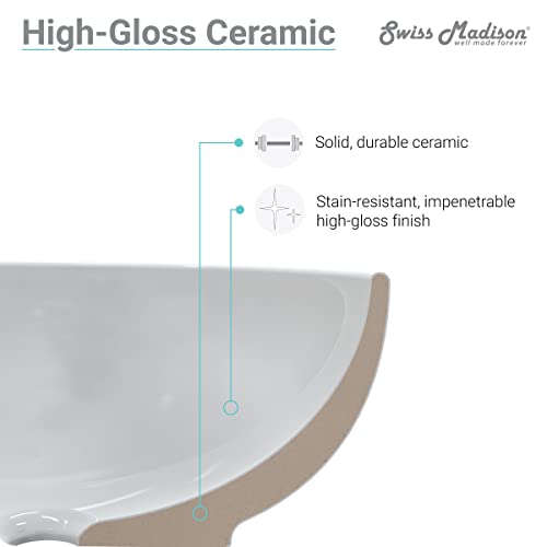Swiss Madison SM-VT324 Drop In Ceramic Well Made Forever Swiss Madison Sm-Vt324 Vanity Top thumb #7