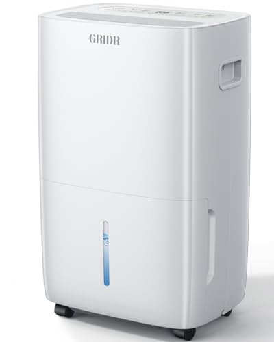 GRIDR 50 Pint Quiet Dehumidifier