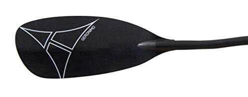 Adventure Technology at Geronimo Carbon Bent Whitewater Kayak Paddle, 191cm/One Size, Black