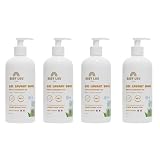 BABYLOU CARE | Sanftes Waschgel 4 x 500 ml | reinigt Gesicht, K&ouml;rper & Haar | 98 % Inhaltsstoffe nat&uuml;rlichen Ursprungs | geeignet f&uuml;r empfindliche Haut & dermatologisch getestet | Hergestellt in