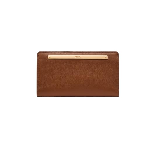 Fossil Geldbörse für Damen – Liza Eco Leder Slim Bifold, SL7891G200 – 17,1 cm L x 2,5 cm B x 9,5 cm H