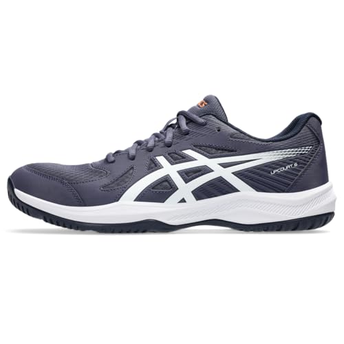 ASICS Men's Upcourt 6 Indoor Sport Shoes, 11.5, Indigo Fog/White