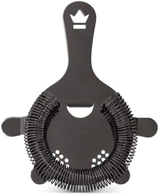 Buswell 4-Prong Hawthorne Strainer - Gunmetal Black